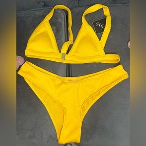 Ned Zaful Yellow Bikini